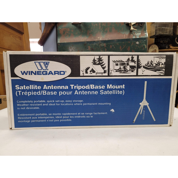 Winegard Satellite Antenna Tripod Base Mount With Plate Model TR2000 - Picture 4 of 9